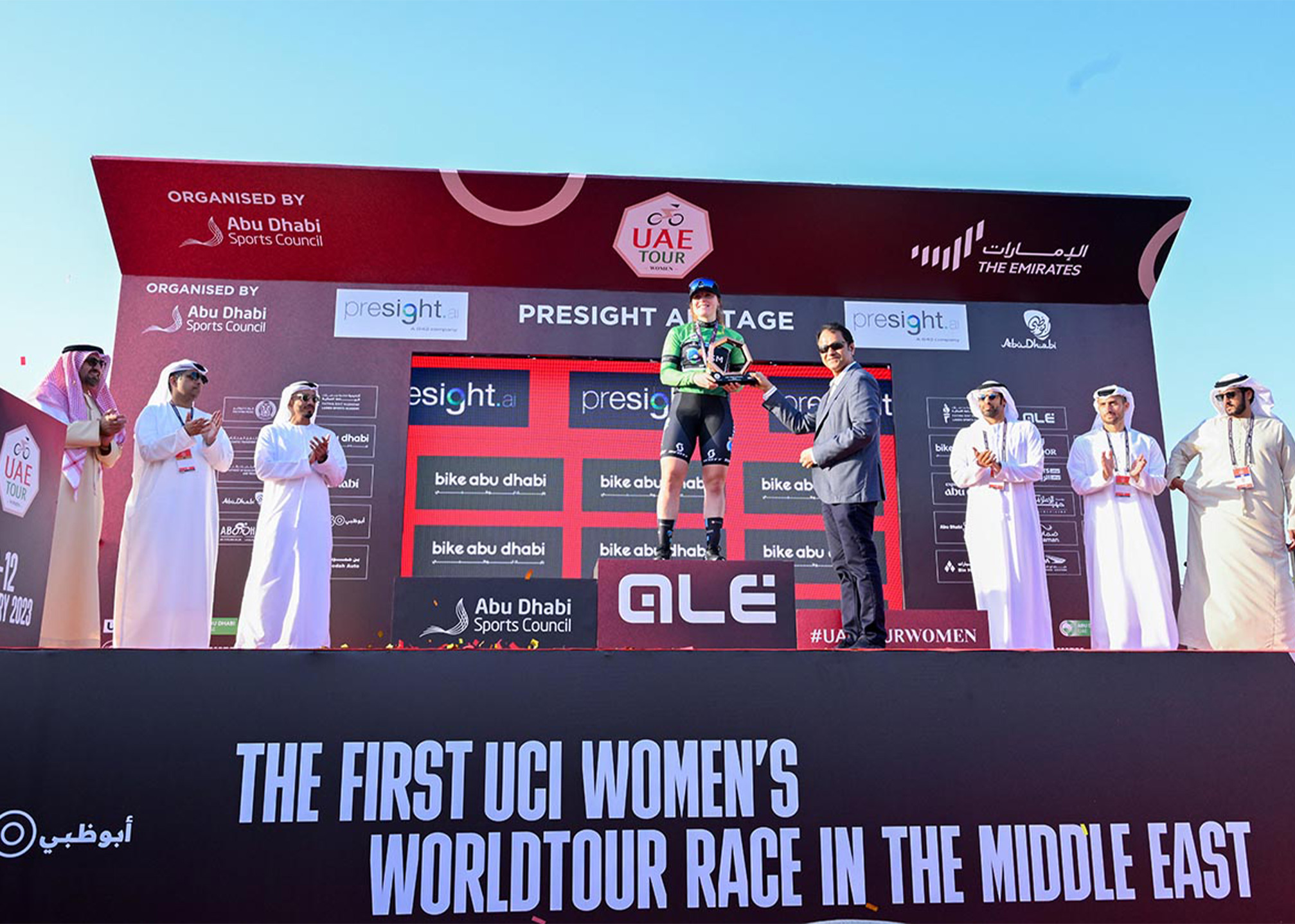 Burjeel Holdings Felicitated for Serving the First ‘UAE Tour Women’