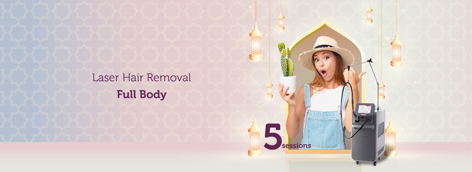 Laser Hair Removal Full body – AED 2,999