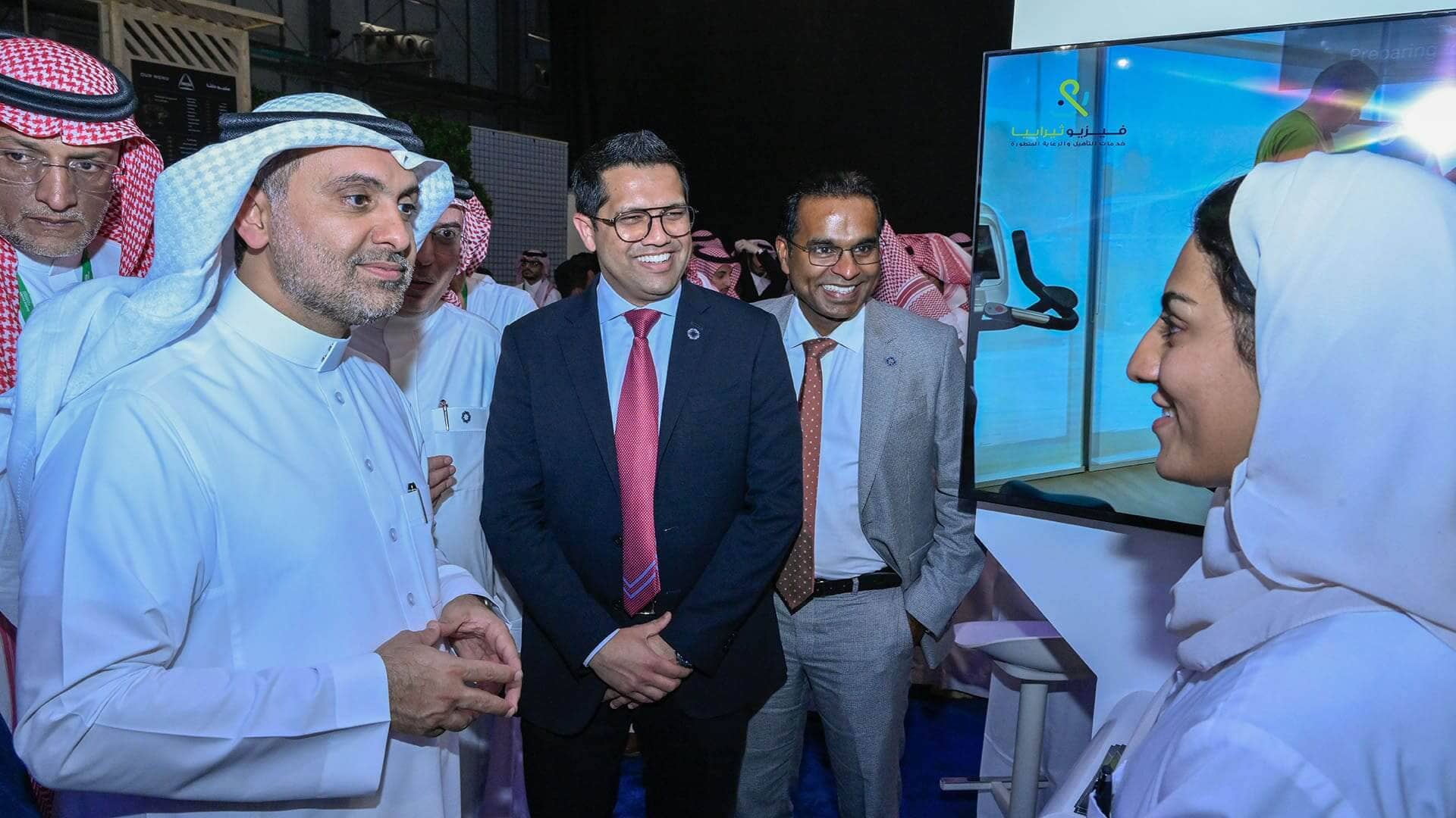 Global Health Exhibition: Saudi Health Minister Visits Burjeel Holdings’ Pavilion, Inspects ‘PhysioTherabia’ Project