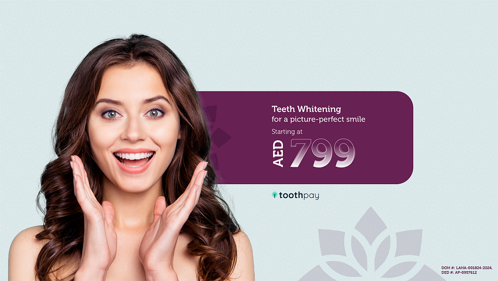 Teeth Whitening – AED 799